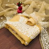 Ds Designer Suit Organza Silk Non Catalog Dress Material Wholesale Price In Surat
